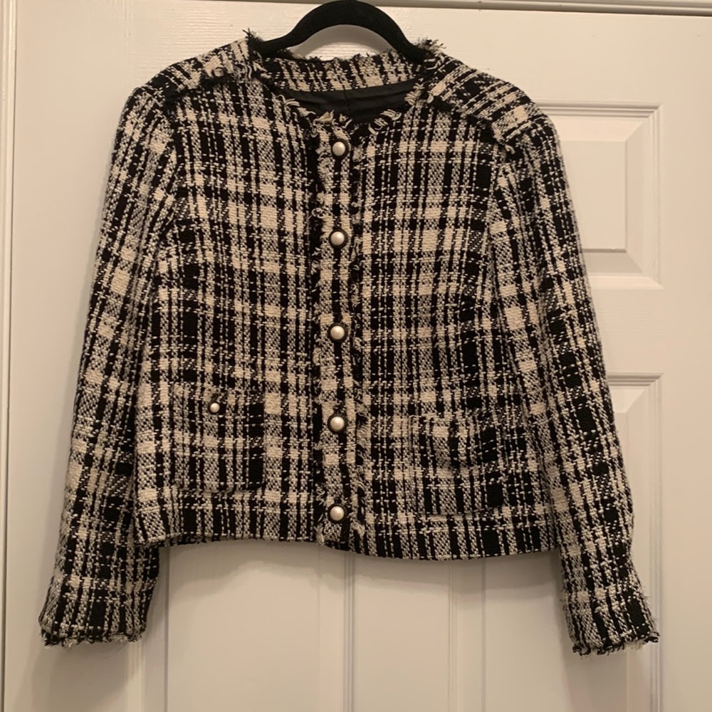 Zara tweed jacket